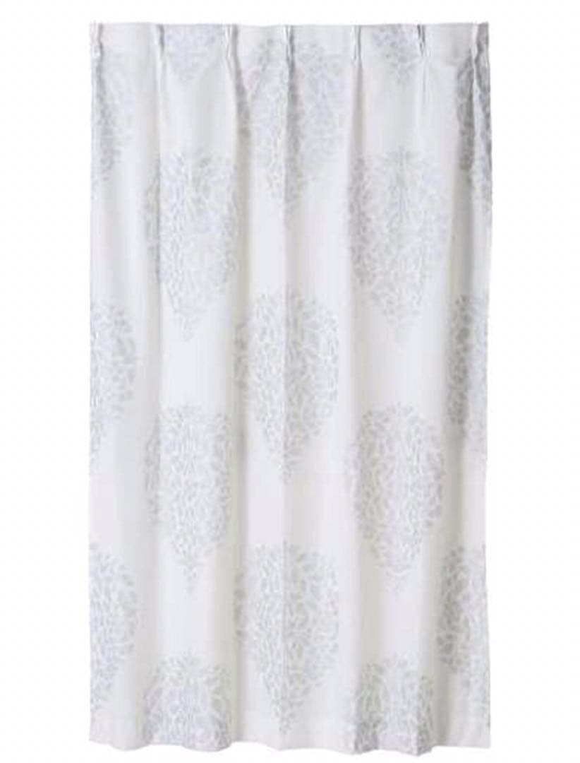 フランフラン　カーテン白　2枚組