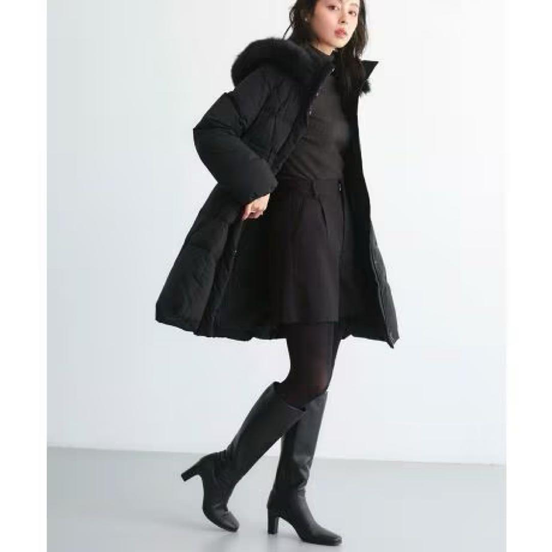 ルイルエブティック 【洗える/撥水/静電気防止】 スタイルアップダウンコート