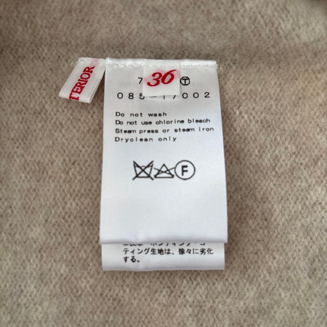 DRESSTERIOR 36 カシミアブレンド フードニット 極美品 未使用