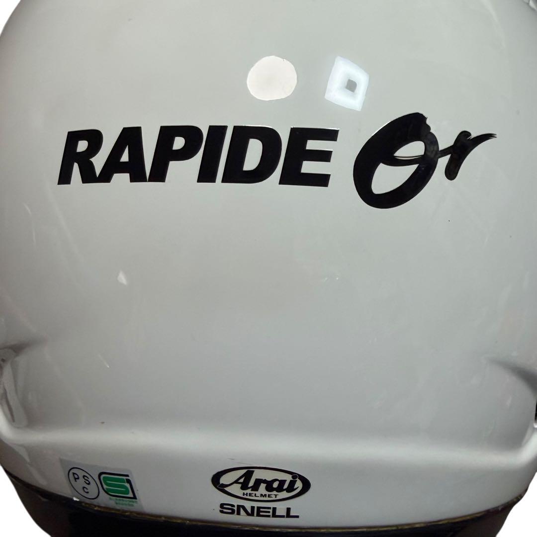 Arai RAPIDE Or フルフェイス 白 59-60cm