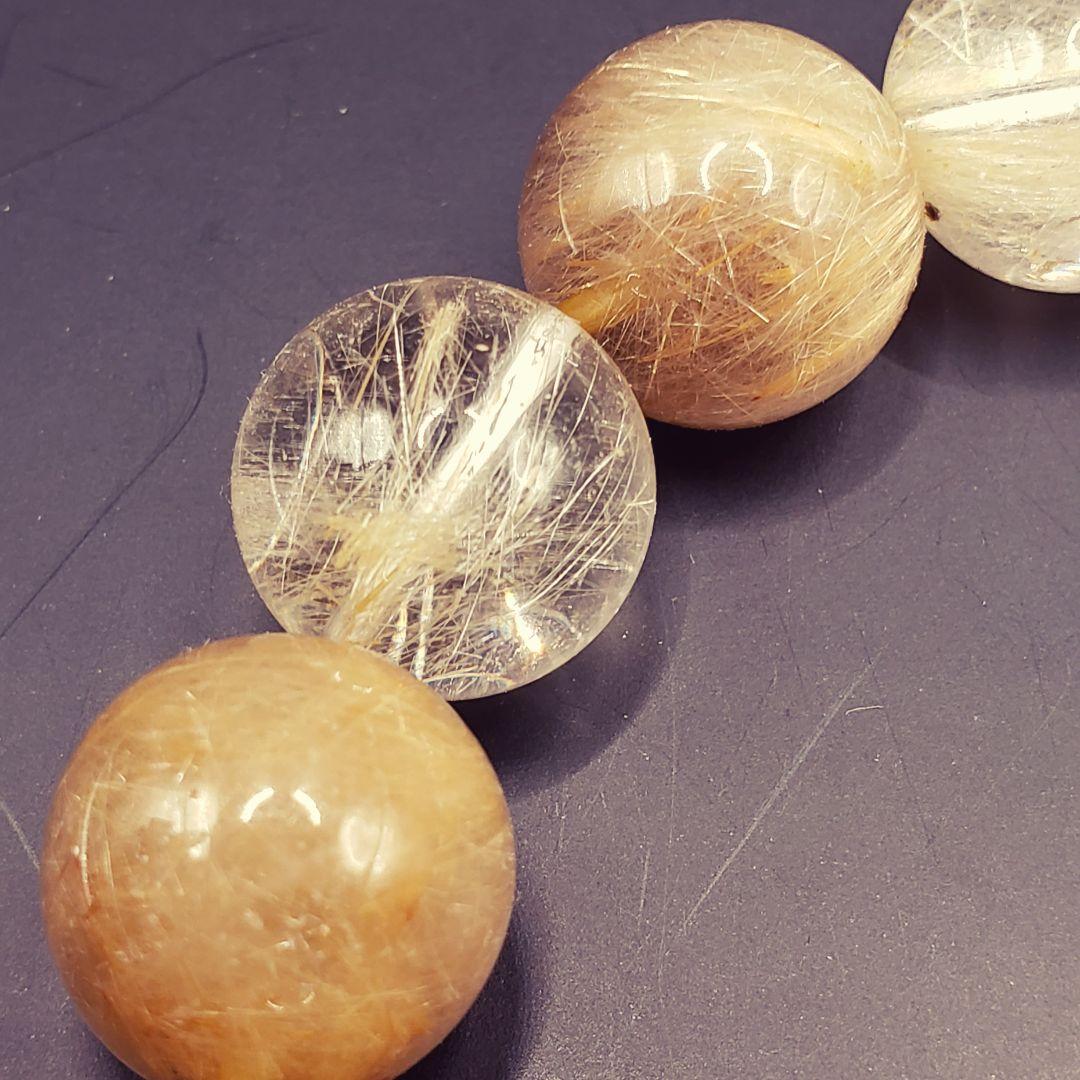 【年内のみ値下げ】ルチルクォーツ ブレスレット