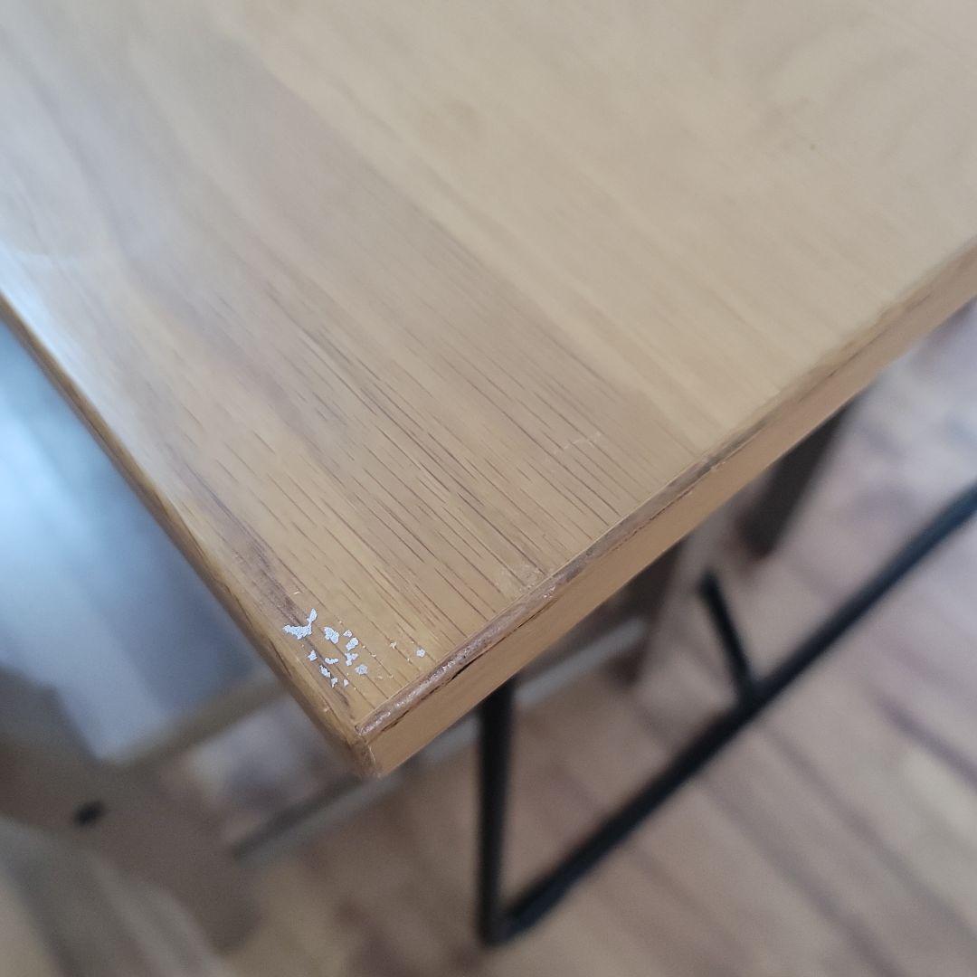 無印良品 木製折りたたみテーブルのみ 120cm　ダイニング　作業テーブル　宝塚