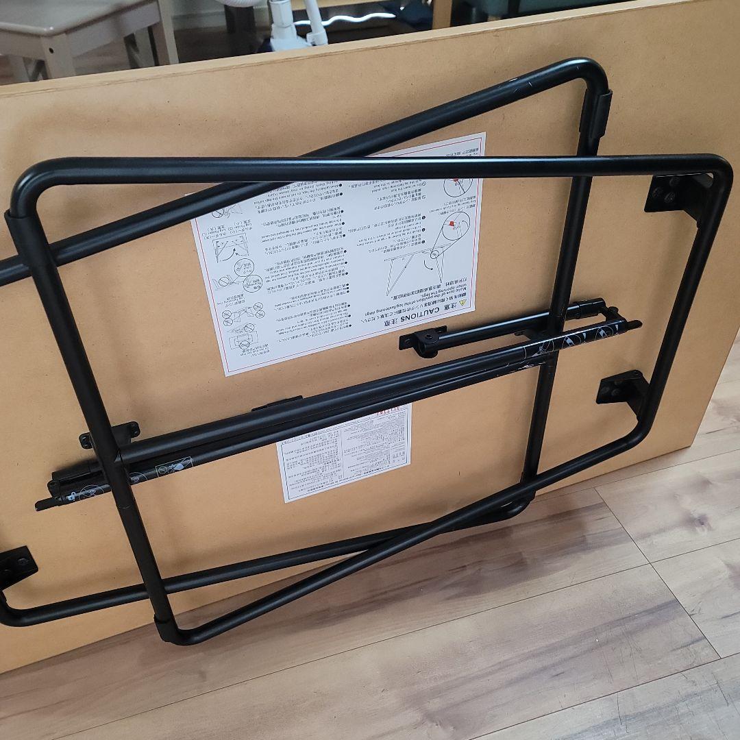 無印良品 木製折りたたみテーブルのみ 120cm　ダイニング　作業テーブル　宝塚