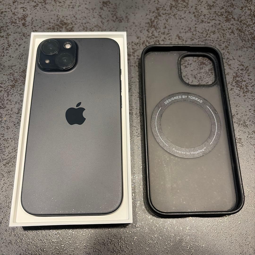【値下げ】 iPhone 15 256GBブラック バッテリー84% おまけ付き