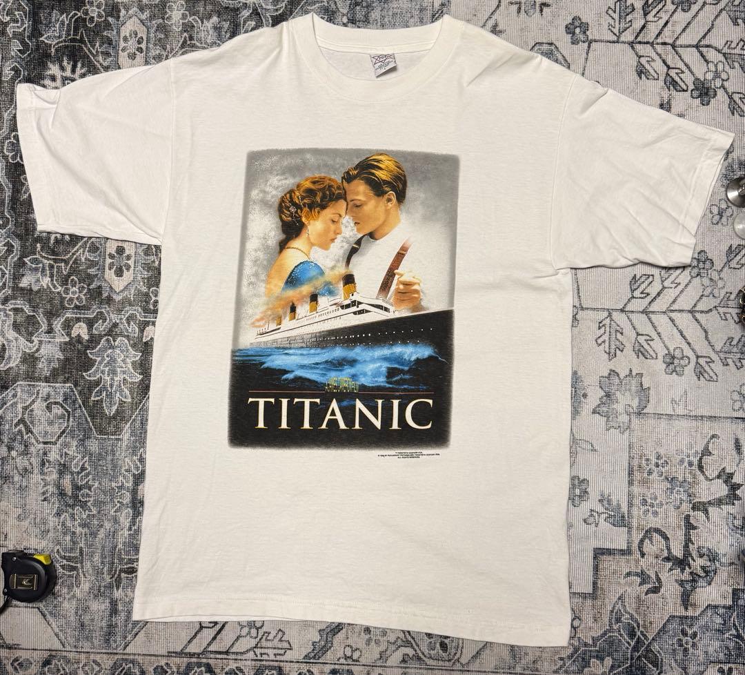 タイタニック　TITANIC　Tシャツ　ヴィンテージ　デッドストック級　90s