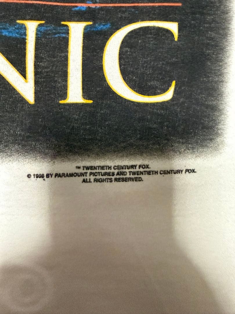 タイタニック　TITANIC　Tシャツ　ヴィンテージ　デッドストック級　90s