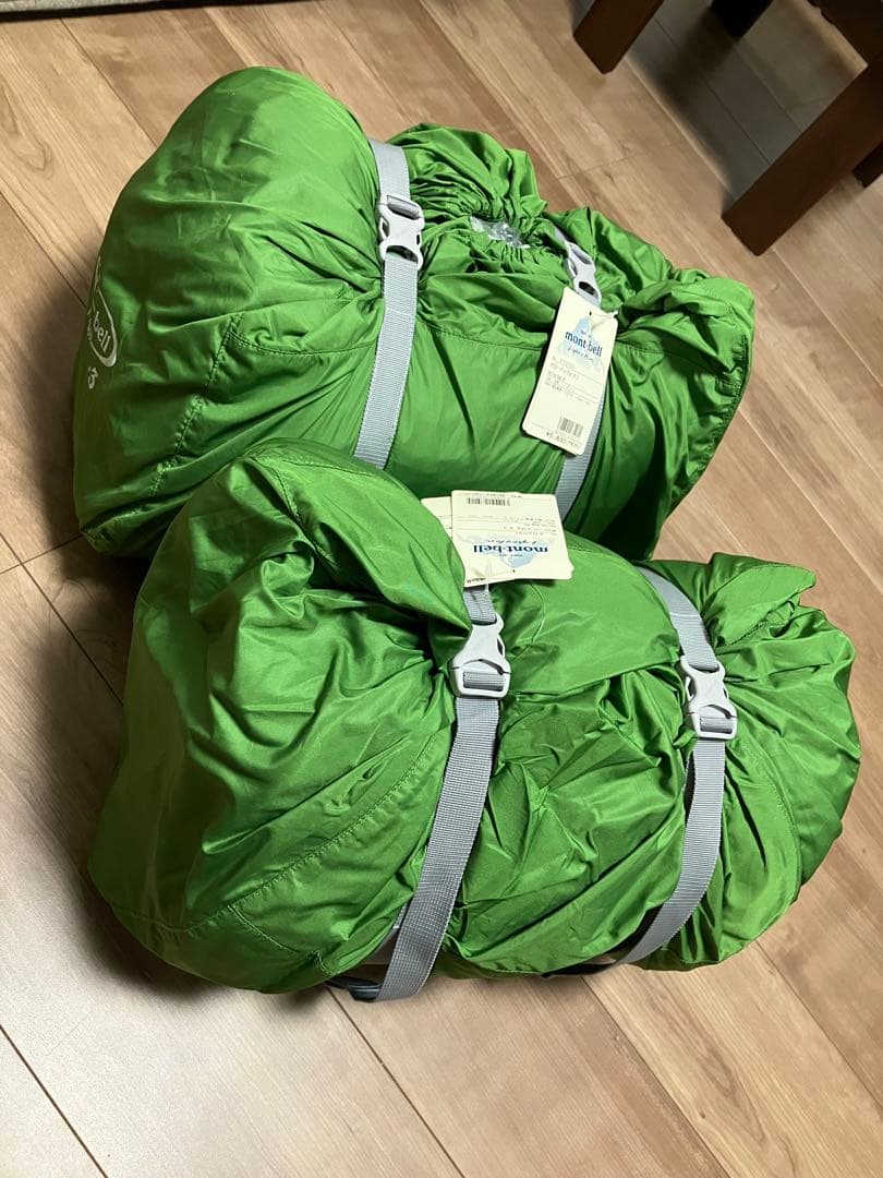 chisa　　montbell ホローバッグ #3 [グリーン]