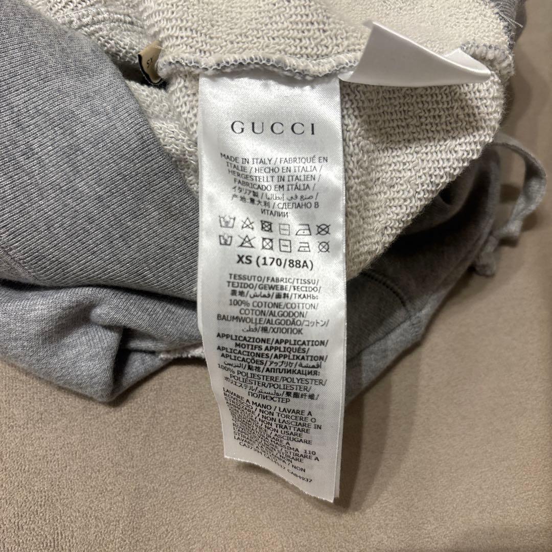 GUCCI ドラえもん フード付きノースリーブパーカー グレー