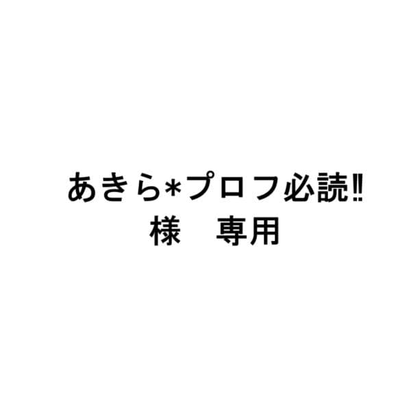 あきら*プロフ必読‼️2脚セット