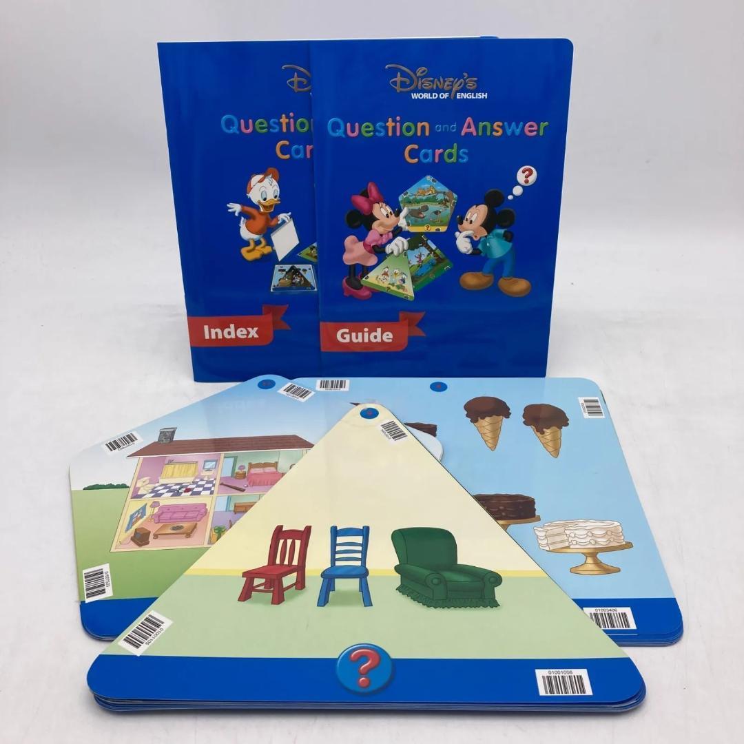 トークアロング・Ｑ＆Ａカード　ディズニー英語システム　DWE　404422