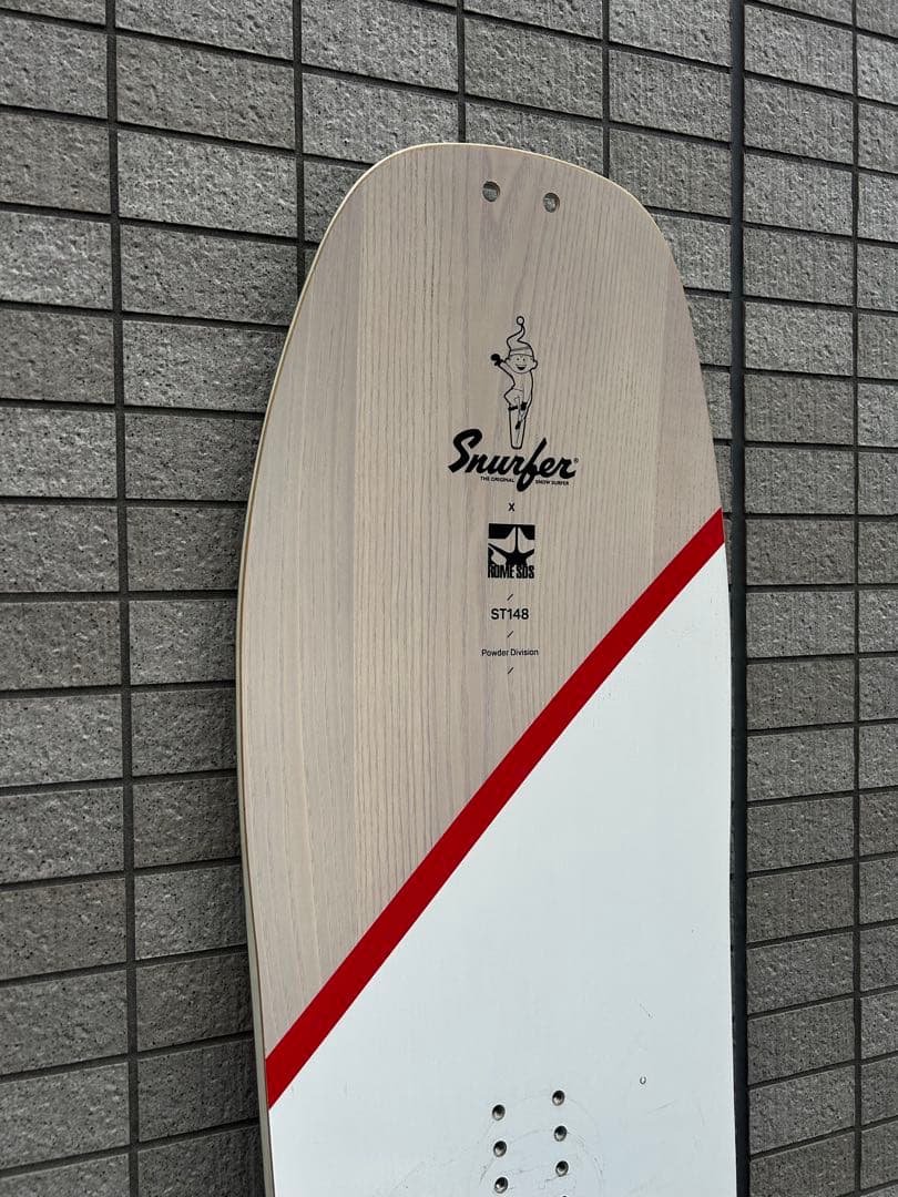 美品ROME Snurfer ST148 スノーボード
