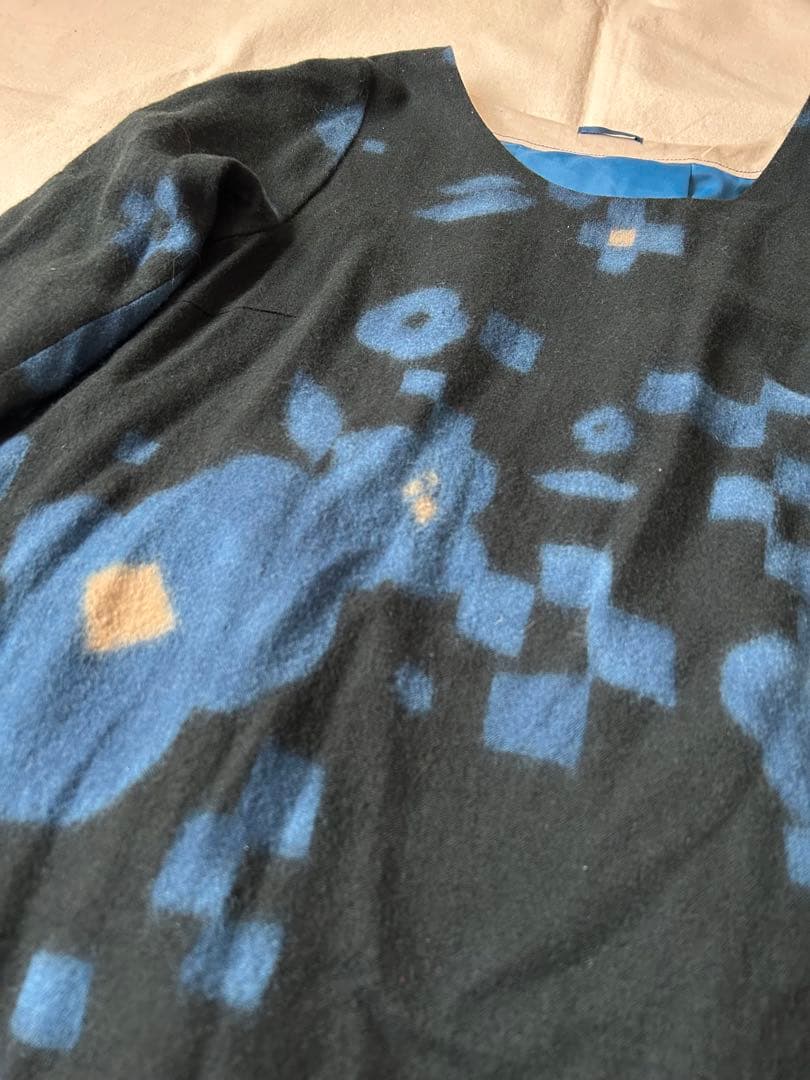 パラスパレス　ウール　花柄　ワンピース