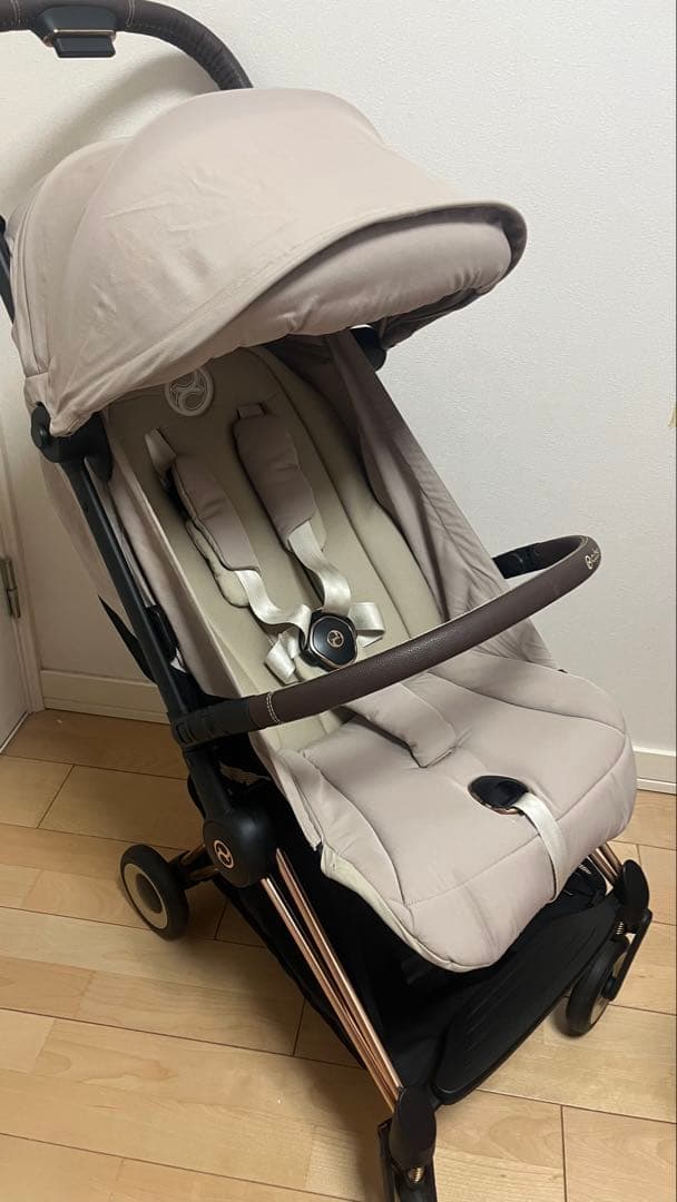 cybex ベビーカー コヤ コージーベージュ ローズゴールド