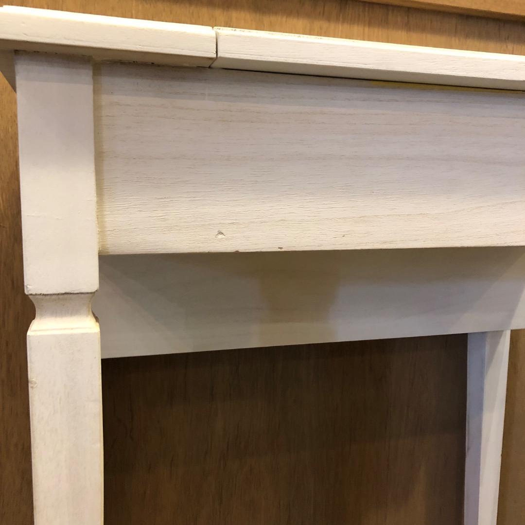 ドレッサー　椅子付き　収納付き　桐材　アンティーク調　シャビー