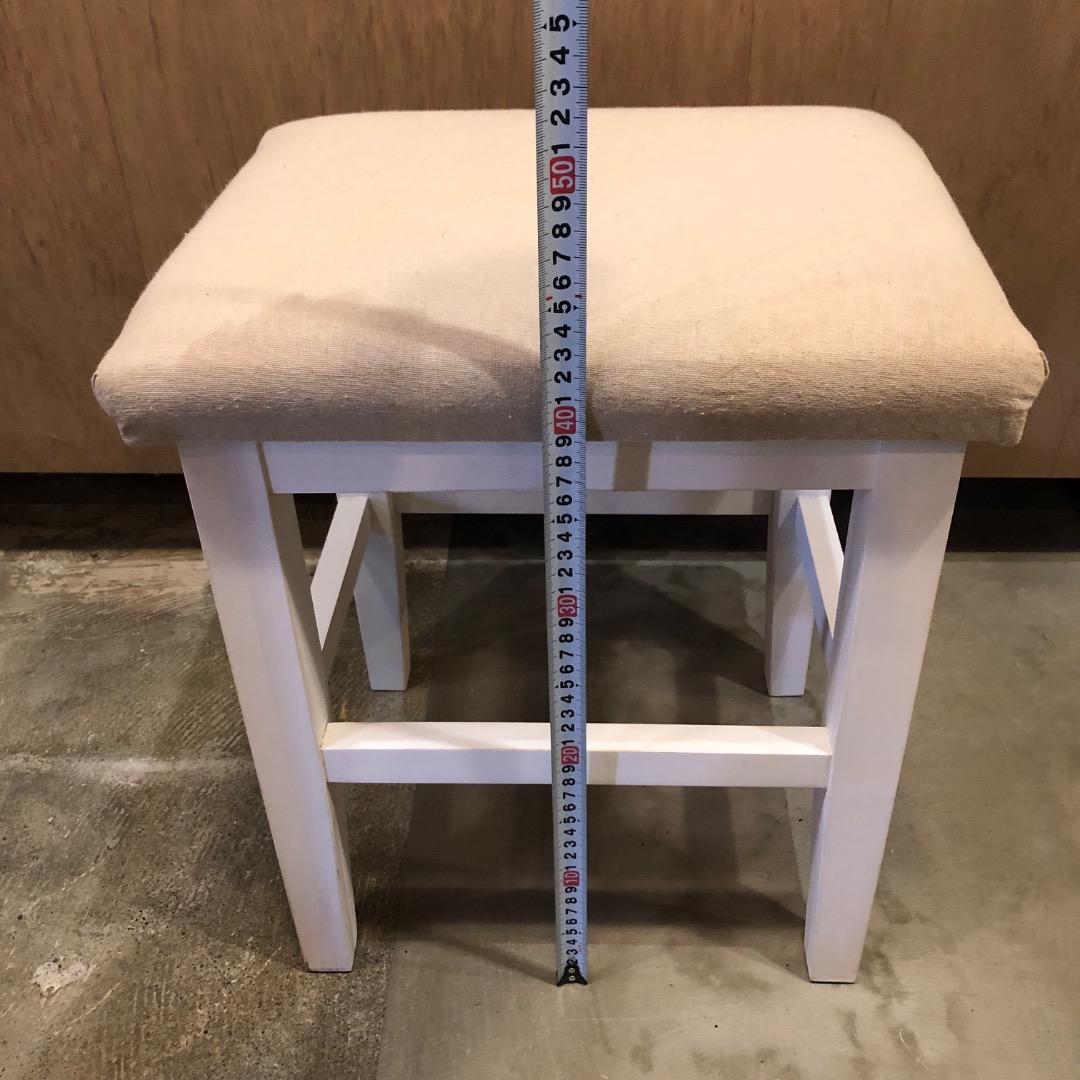 ドレッサー　椅子付き　収納付き　桐材　アンティーク調　シャビー