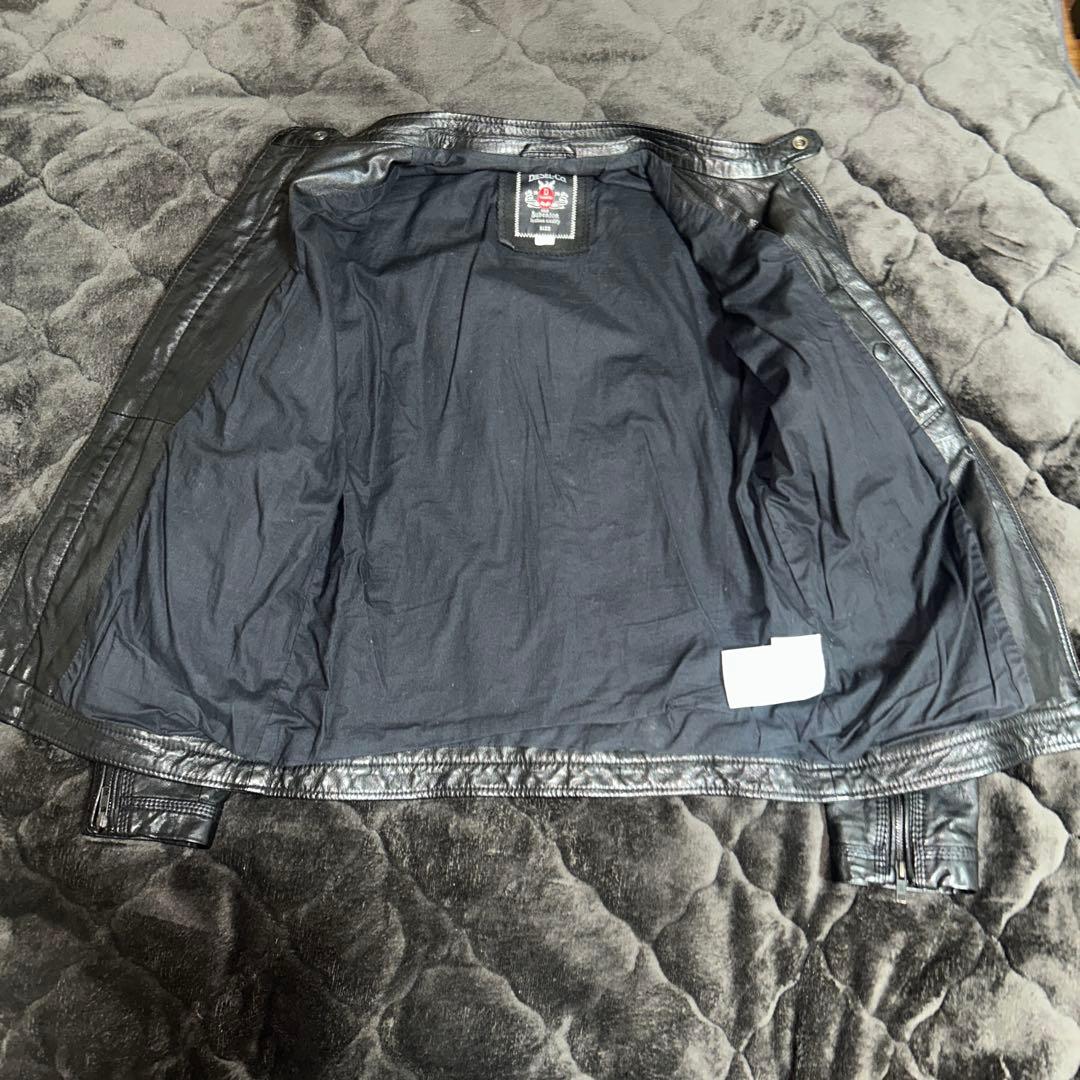 たい！DIESEL レザージャケット　シングルライダース　ゴートレザー