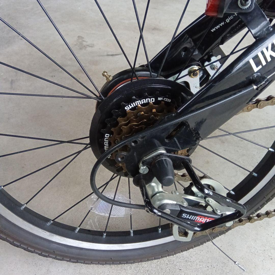 HUMMER 折りたたみ自転車 ブラック