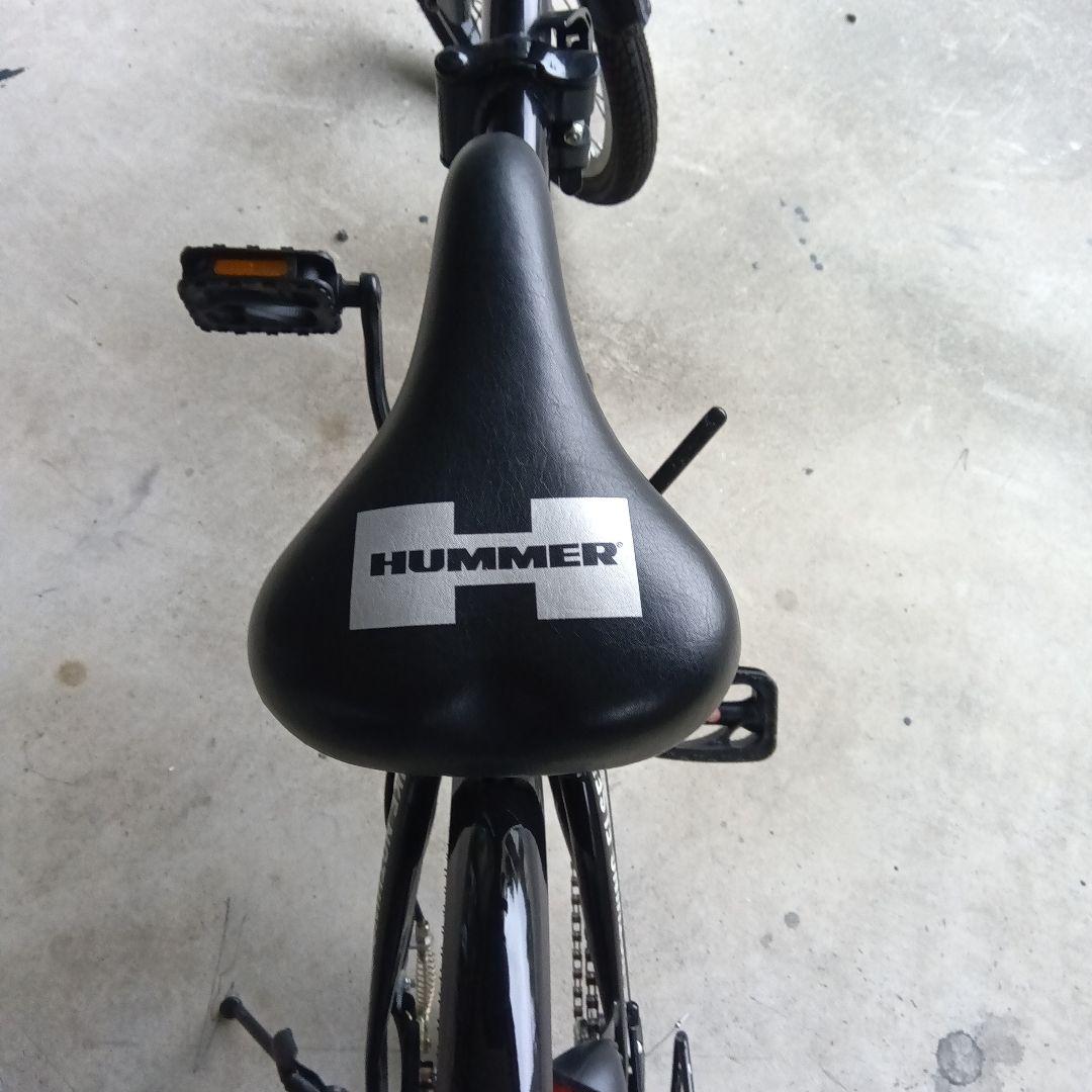 HUMMER 折りたたみ自転車 ブラック