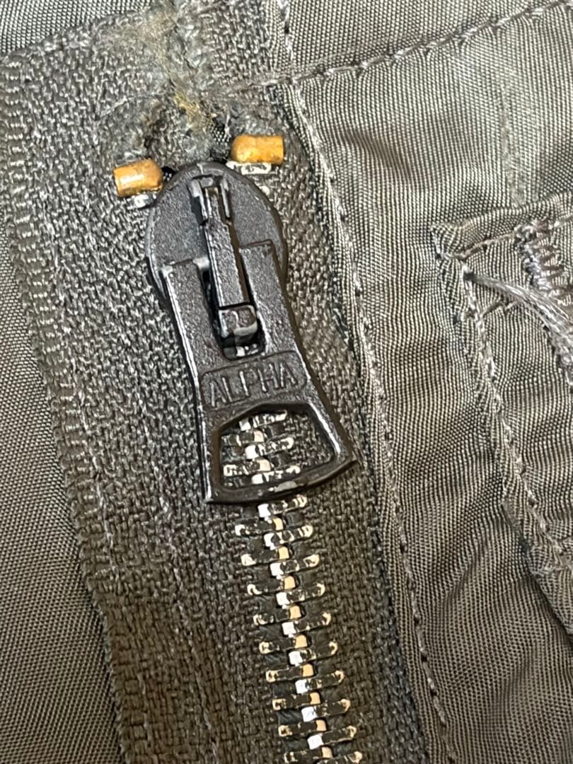 80s アルファインダストリーズ MA-1 usa 旧黒タグ　Mサイズ