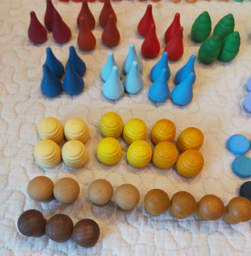 グラパット grapat まとめ売り まんだら 積み木 128個