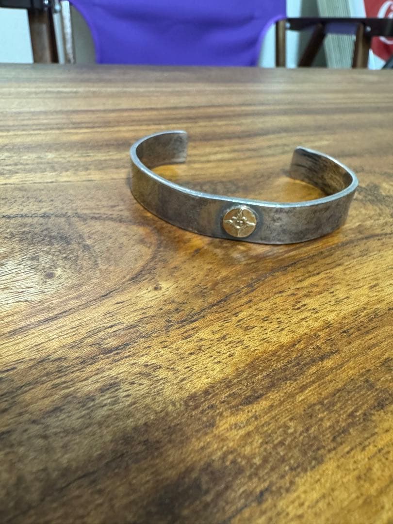 限界価格　ファーストアローズ　k18メタル　10mm バングル　ゴローズ