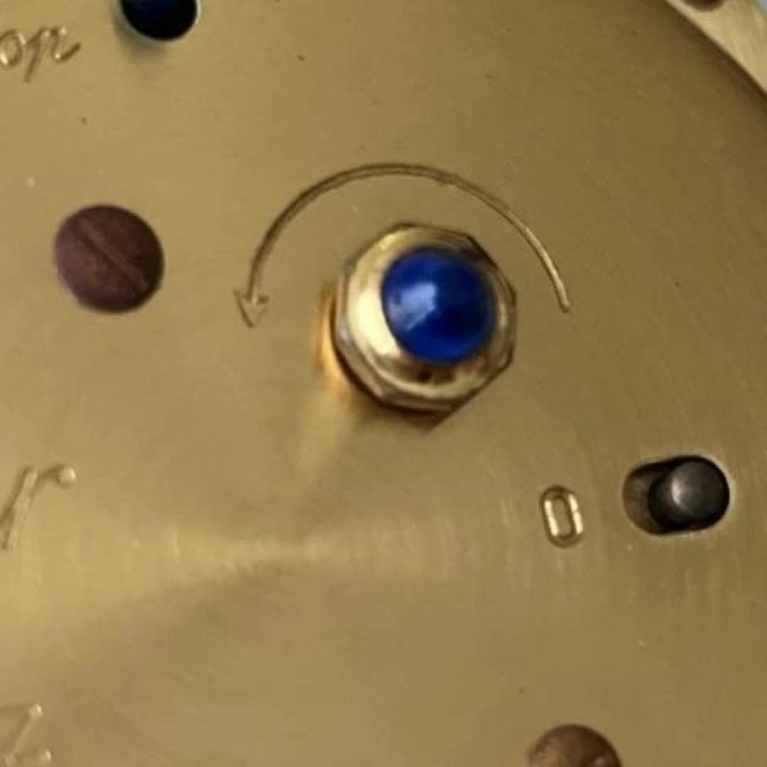 【極美品・液漏れなし】カルティエ サントス トラベルクロック 7508