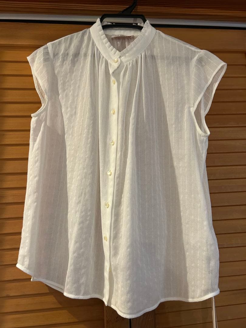 オールドイングランド　新品未使用 白半袖ブラウス