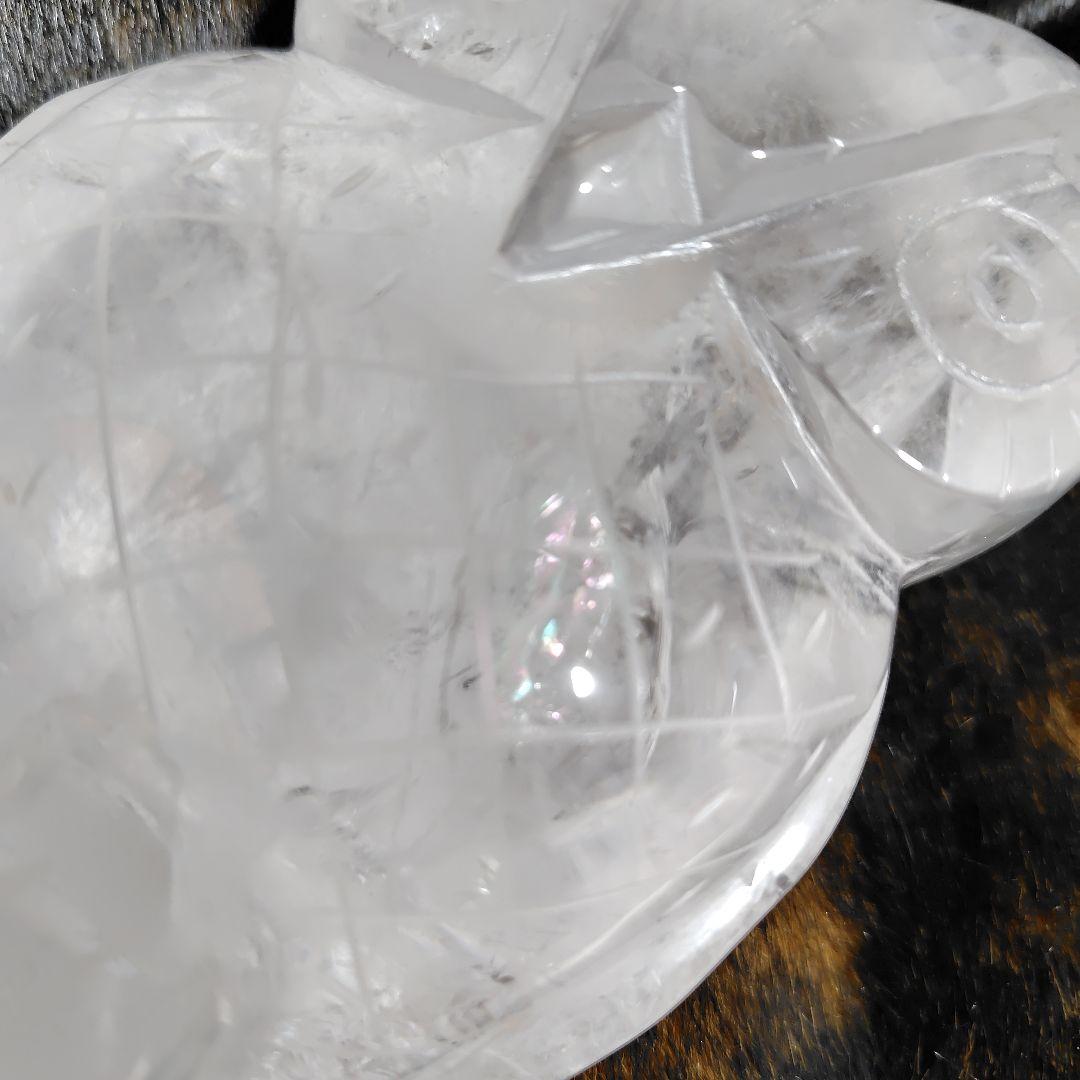 天然水晶の『フクロウ』