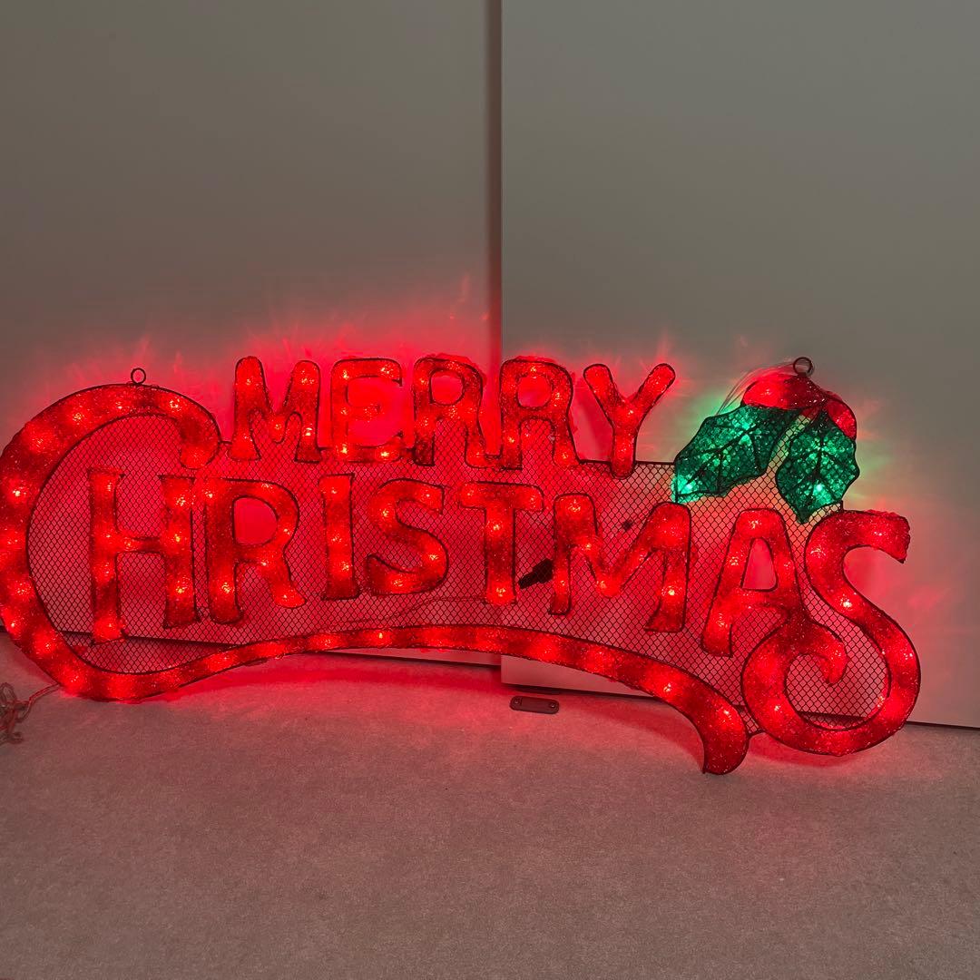 新品未使用LED イルミネーションメリークリスマス