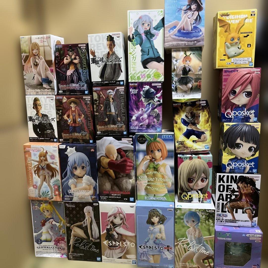 [箱凹み、破れ、色褪せあり] プライズフィギュア　26体