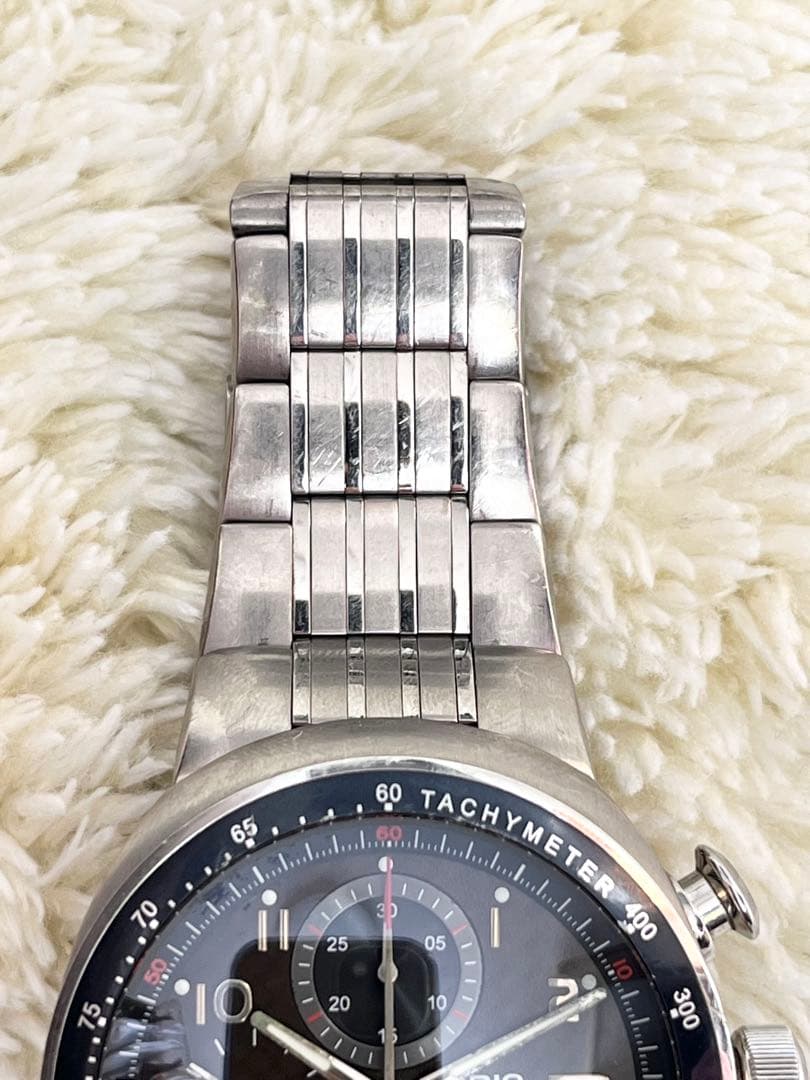 箱ギャラ有り 希少 オリス TT3 チタン クロノグラフ 自動巻