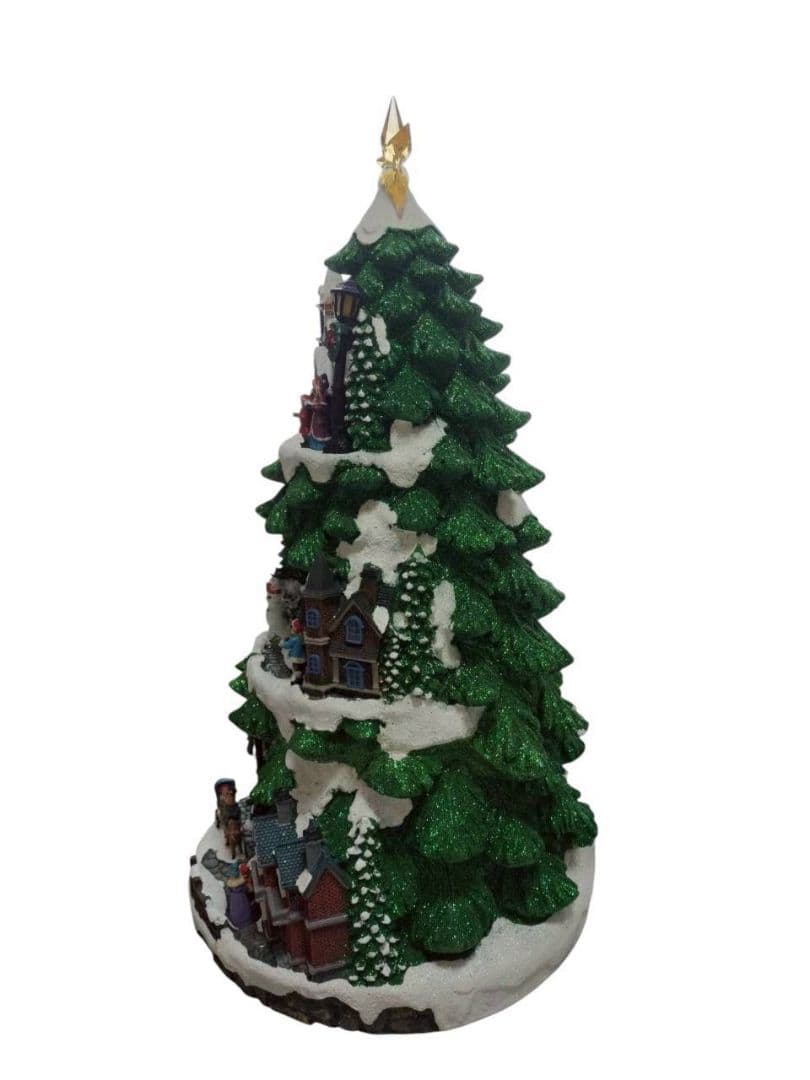 1214 LED Animated Tree クリスマスツリー ジオラマ