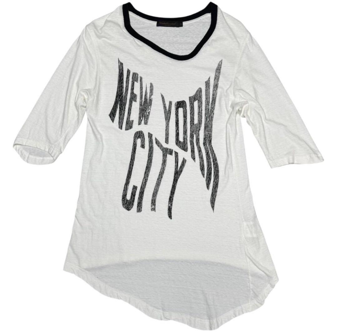 希少 アンダーカバー 04AW LUNG期 歪み Tシャツ