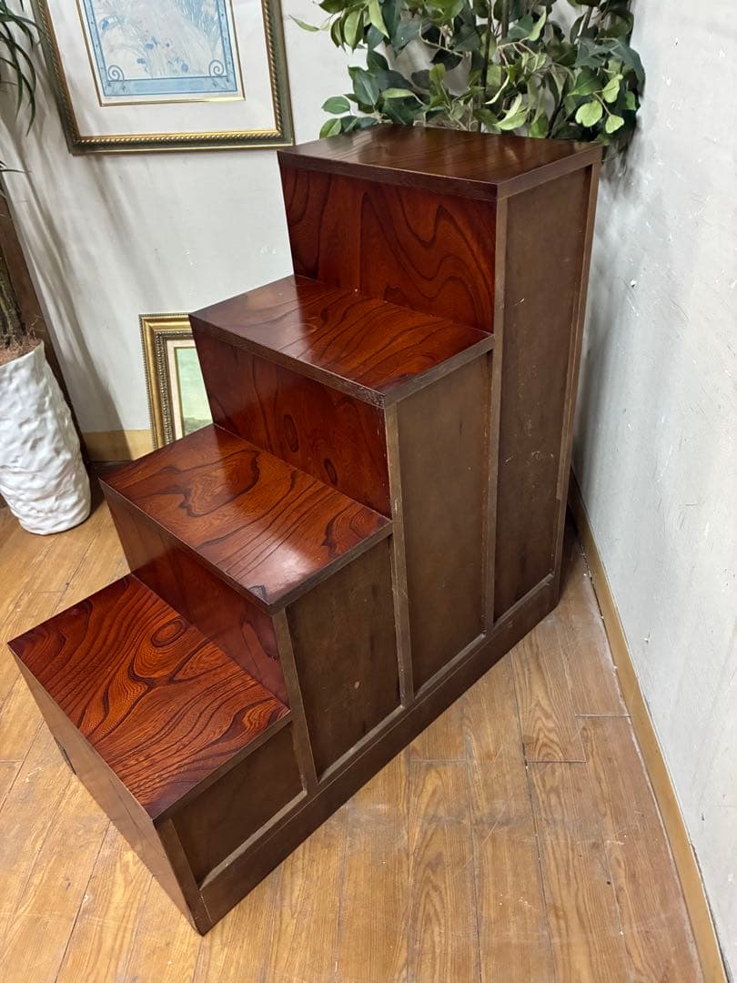 管462☆民芸家具☆時代箪笥☆階段箪笥