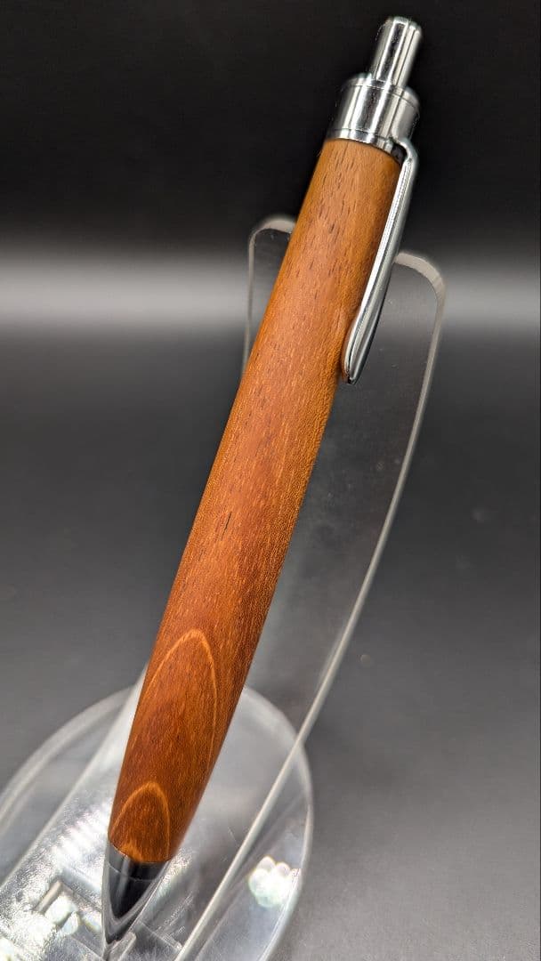 438ペン工房翌檜　キューバンマホガニー　木軸シャーペン　ボールペン