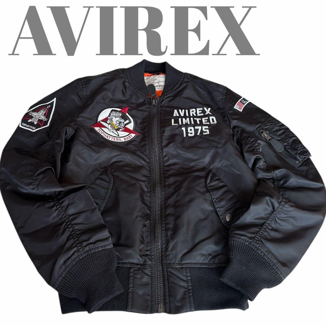 AVIREX アビレックス　MA-1 トップハッターズジャケット　リミテッド