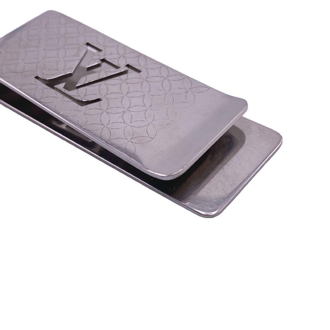 ルイヴィトン M65041 ビルクリップ シャンゼリゼ マネークリップ くすみ