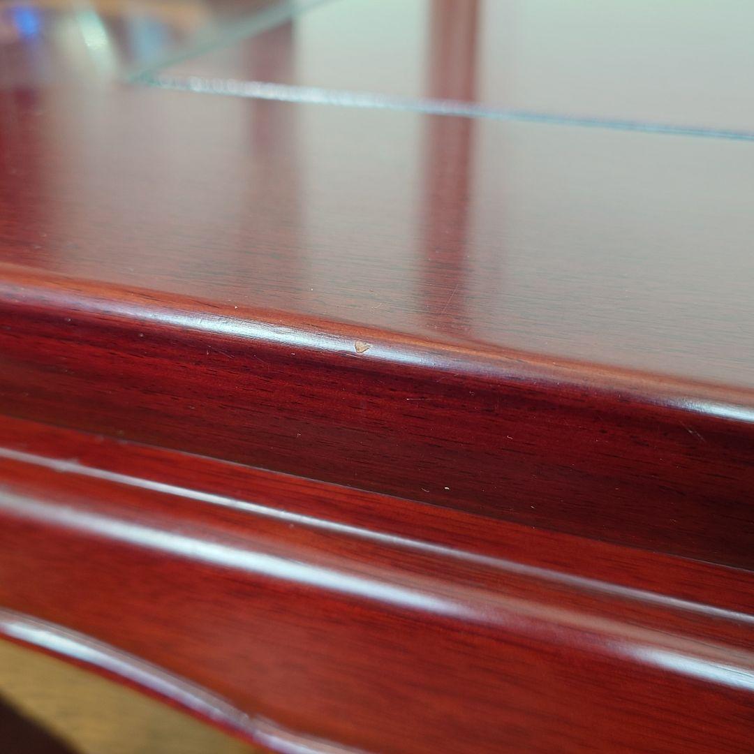 カリモク　ローテーブル　机　アンティーク家具