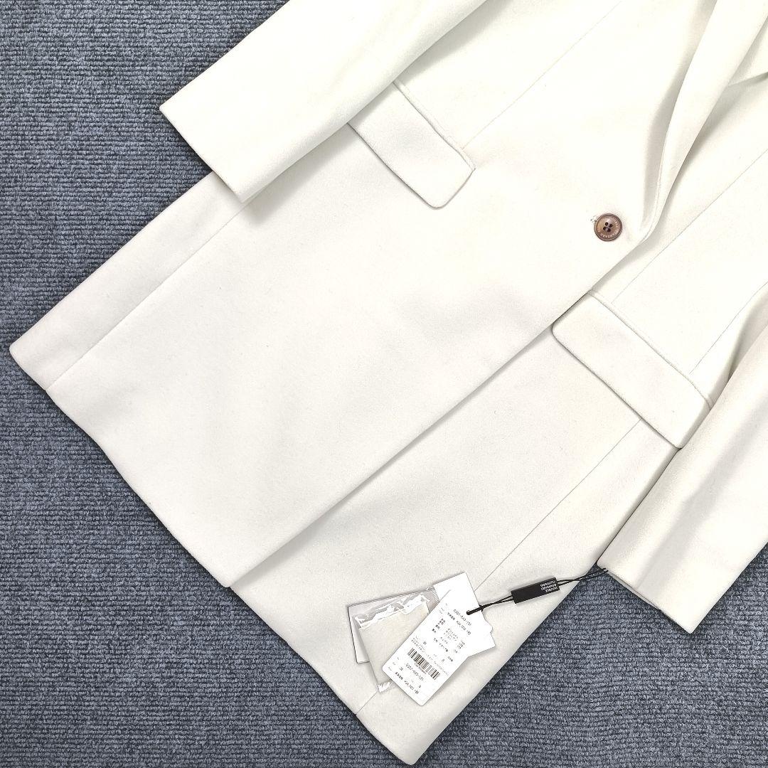 未使用 ソブ ダブルスタンダードクロージング チェスターコート アースカラー