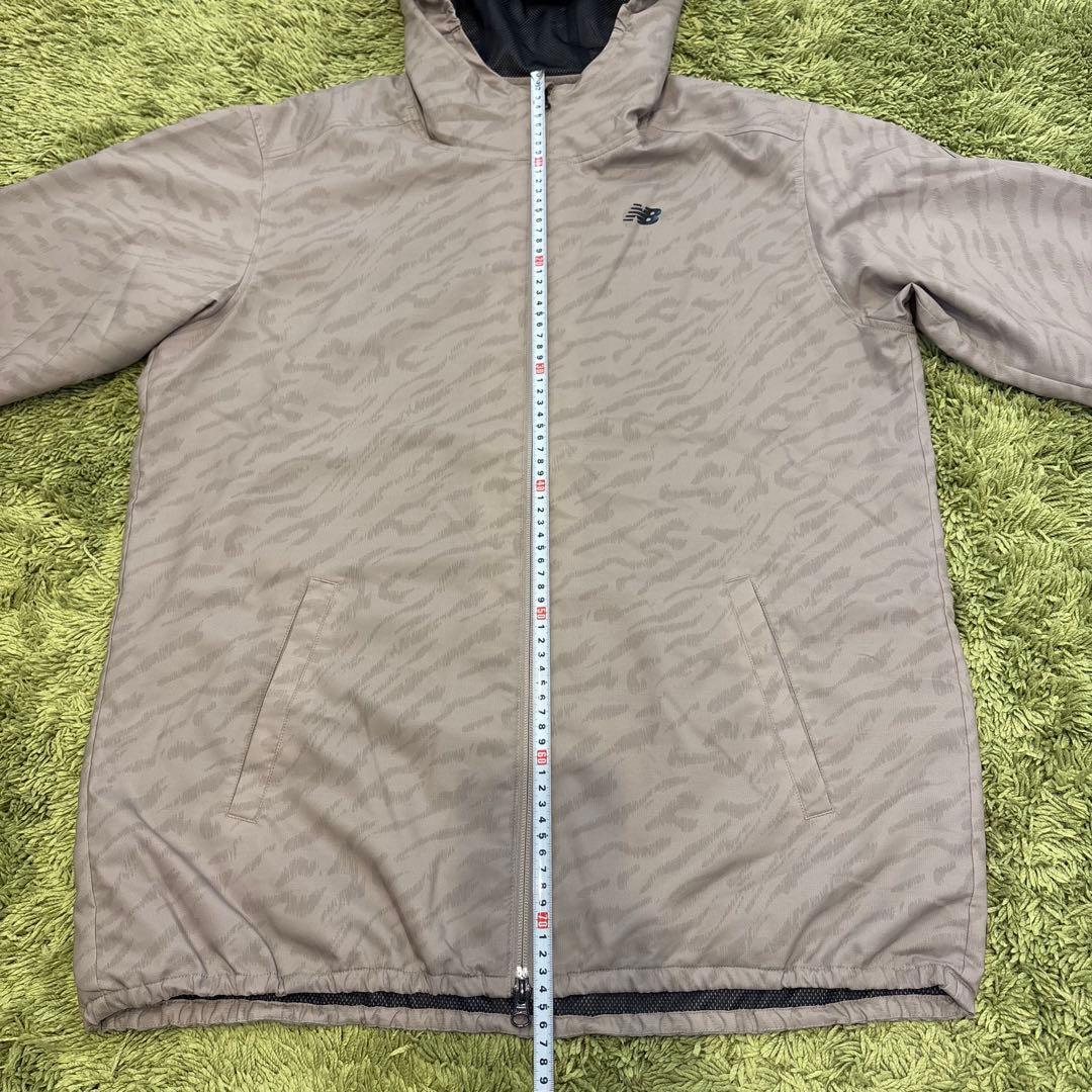 New Balance GOLF ジップジャケット アウター ベージュ サイズ7