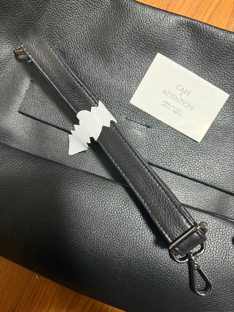 ear PAPILLONNER 牛革A4対応レザーフラップ2WAYバッグLサイス