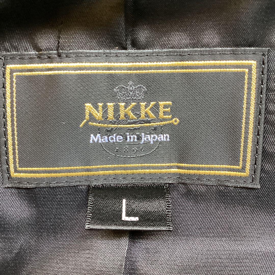 【在庫限り】ダッフルコート　スクールコート　黒　L　レディース　23111