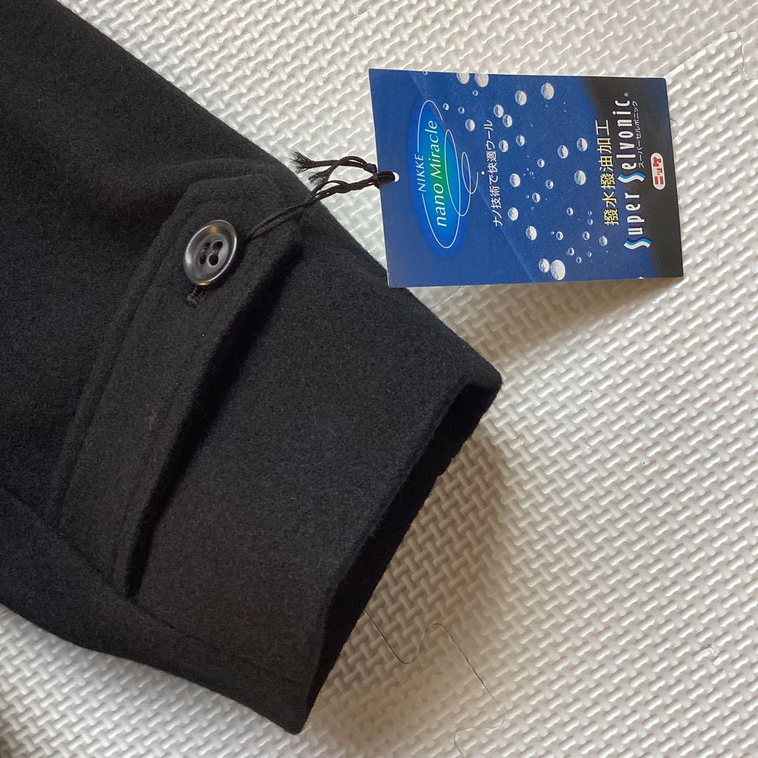 【在庫限り】ダッフルコート　スクールコート　黒　L　レディース　23111