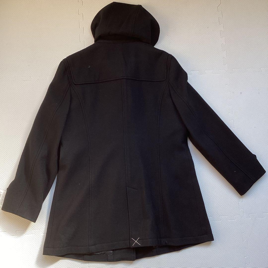 【在庫限り】ダッフルコート　スクールコート　黒　L　レディース　23111