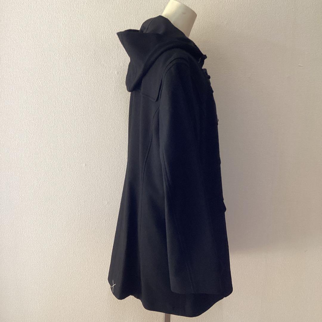 【在庫限り】ダッフルコート　スクールコート　黒　L　レディース　23111