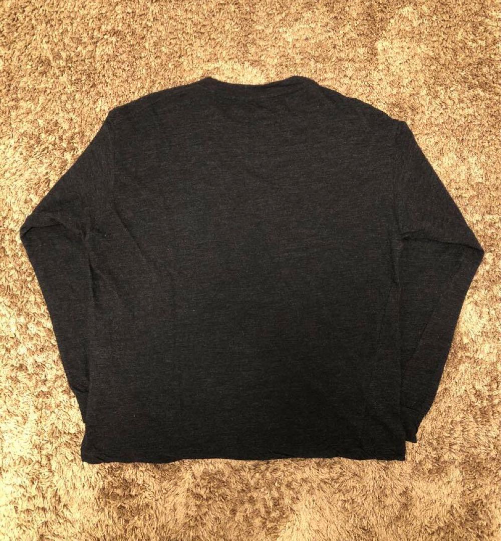 《COMOLI》コモリ ウール天竺クルーネックカットソー 長袖 チャコール M