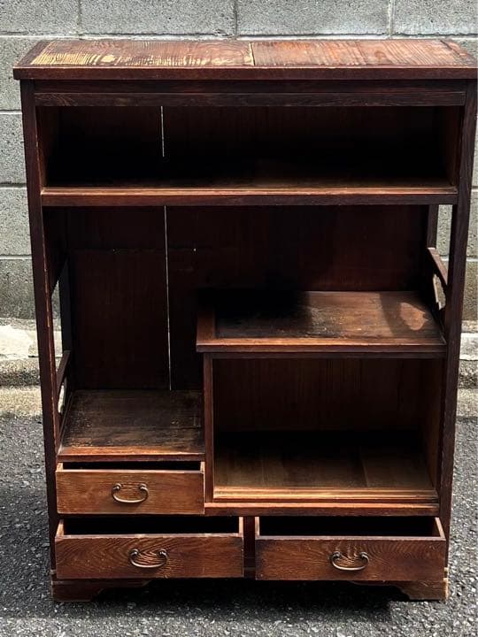 アンティーク木製棚