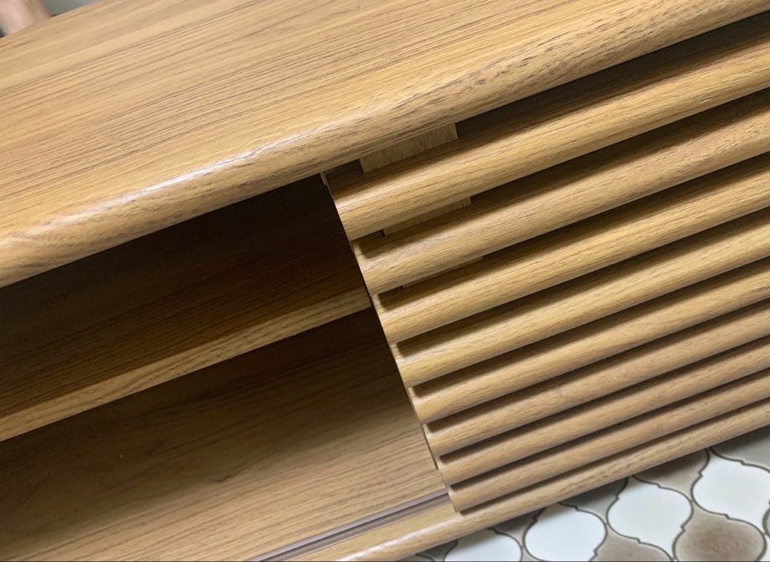 テレビ台　オーク　幅118cm