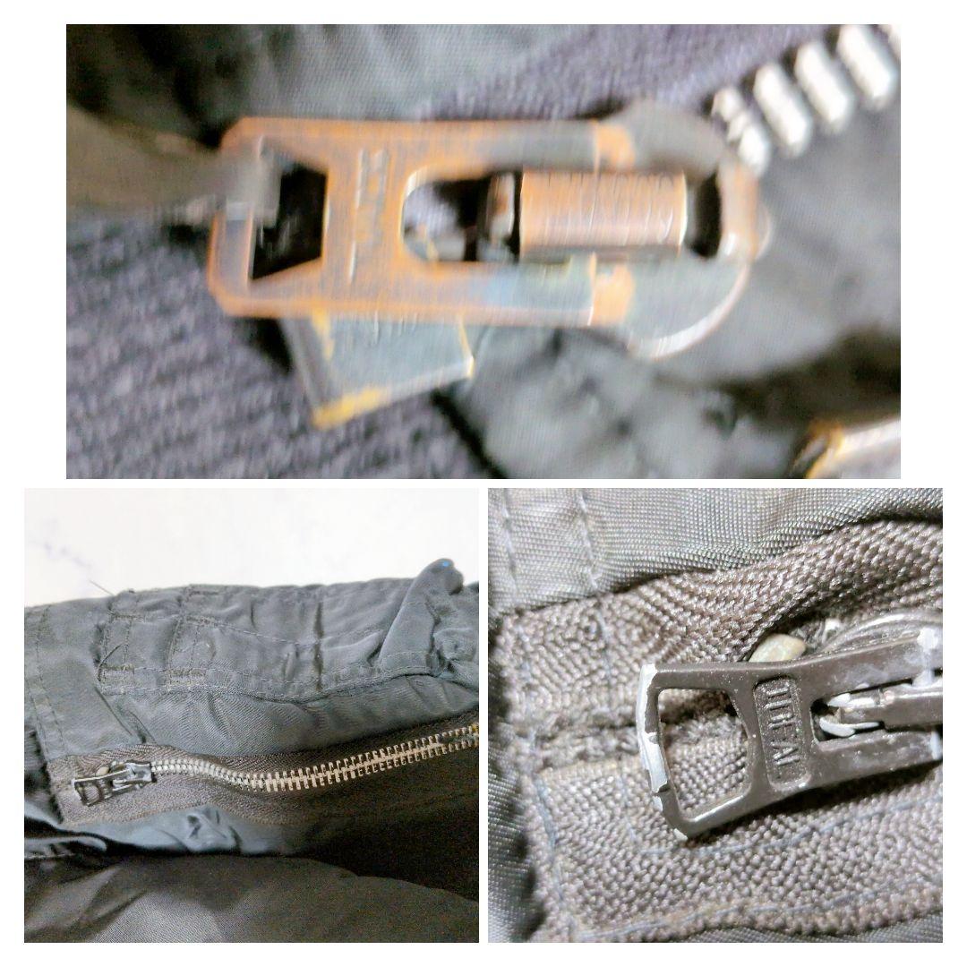 【USA製】スピワック N-2B フライトジャケット 黒　scovil М