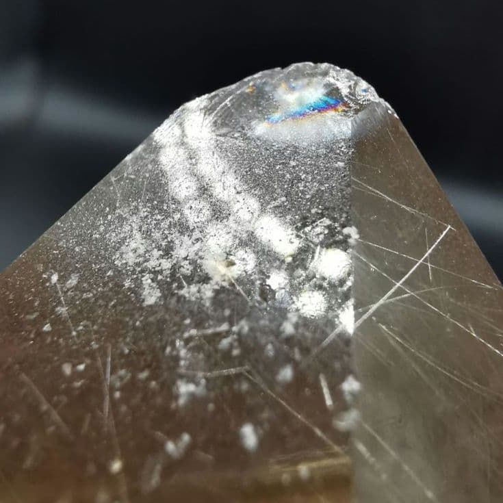 スモーキールチルクォーツ クラスター B